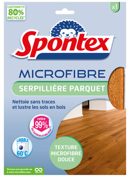 SPONTEX Serpillière Spéciale Parquet