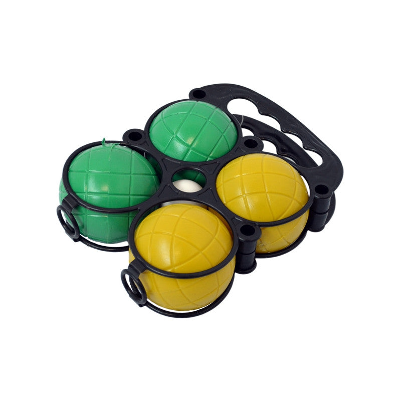 SPORT Boules de Pétanque Plastique Set de 4