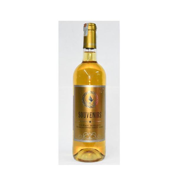 SOUVENIRS Vin Blanc Moelleux Espagne 75 cl