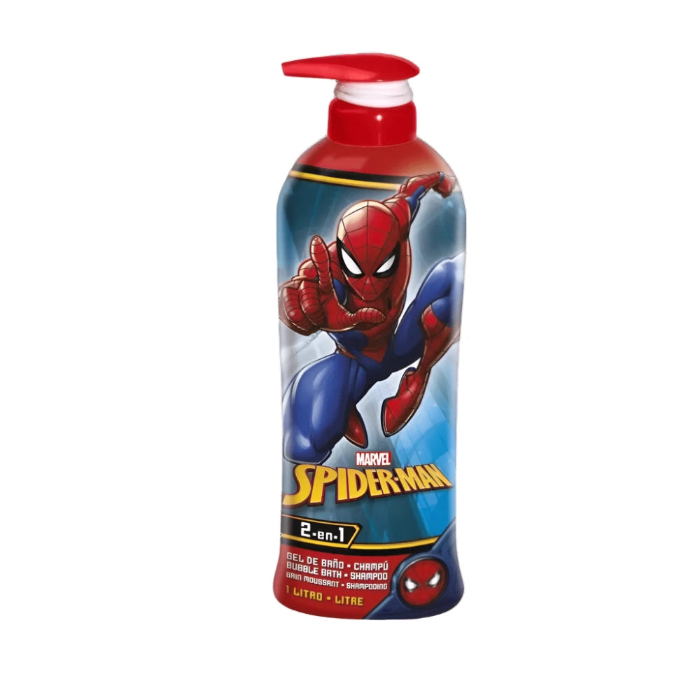 SPIDERMAN Gel Douche & Bain Moussant 1L