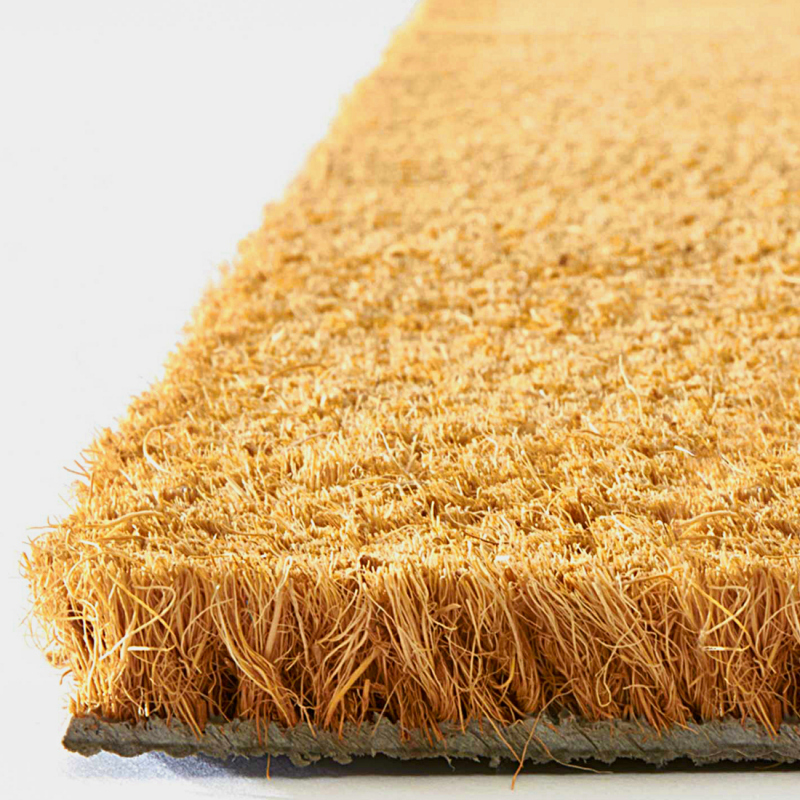 POL HOP Tapis Coco Écru Imprimé 40x60cm