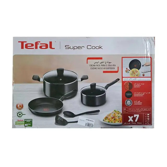 TEFAL Super Cook Set 7 Pièces B459S784