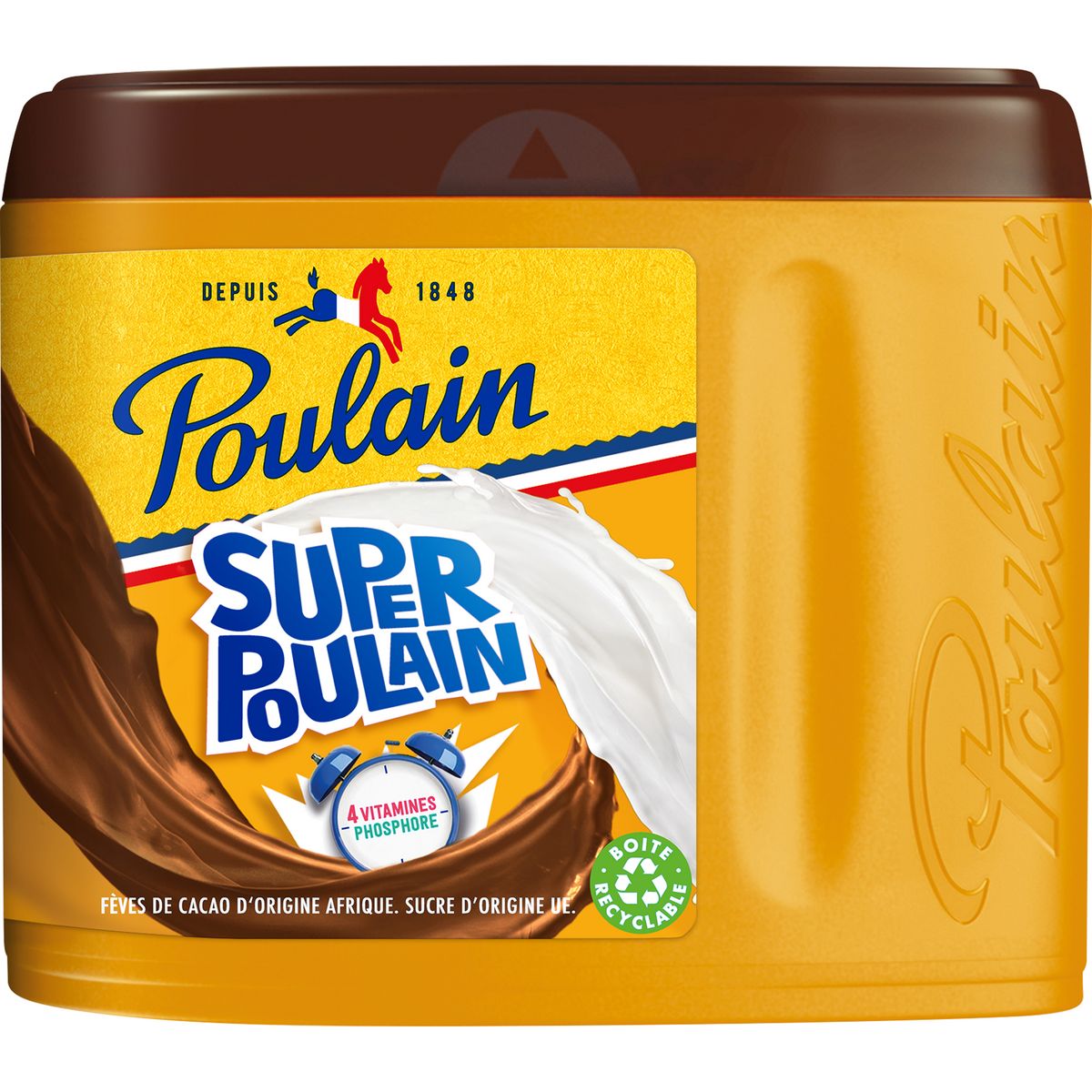 POULAIN Super Poulain Chocolat en Poudre 450 g