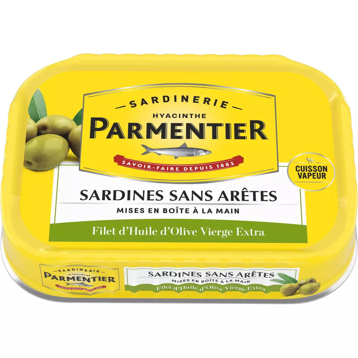 PARMENTIER Sardines Grillées Sans Huile 120 g