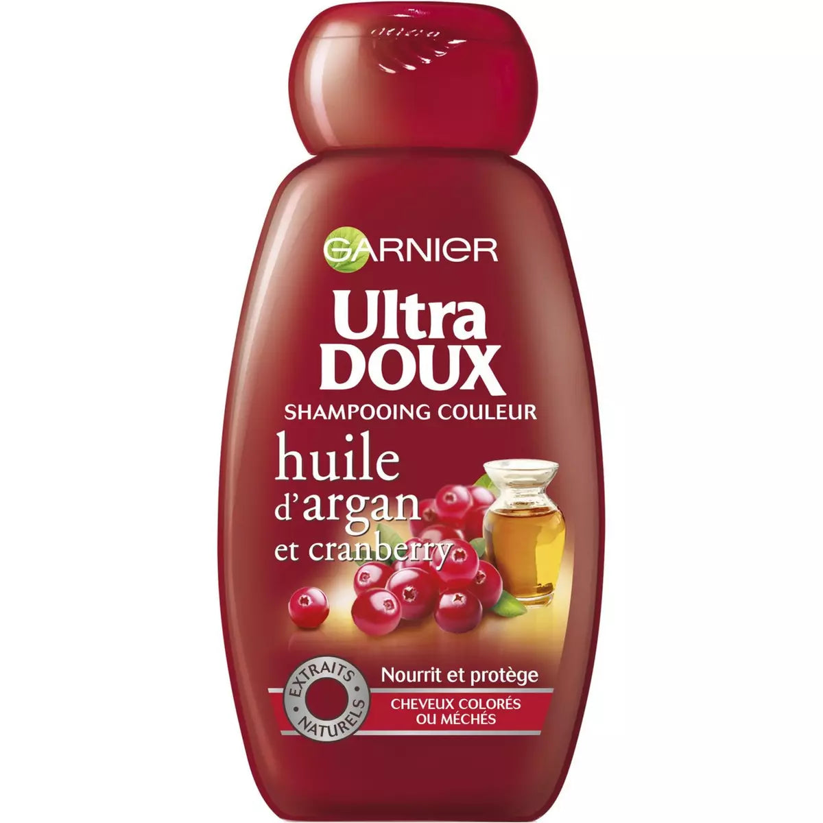 ULTRA DOUX Shampooing Huile d'Argan & Cranberry 250 ml