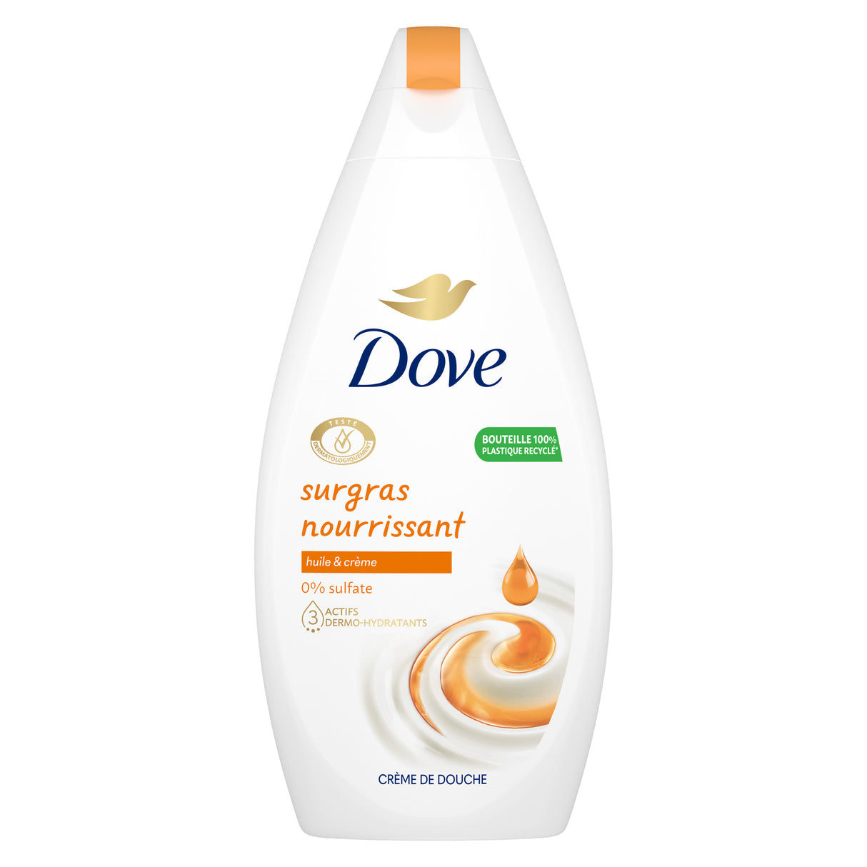 DOVE Gel Douche Surgras Nourrissant Huile & Crème 450 ml