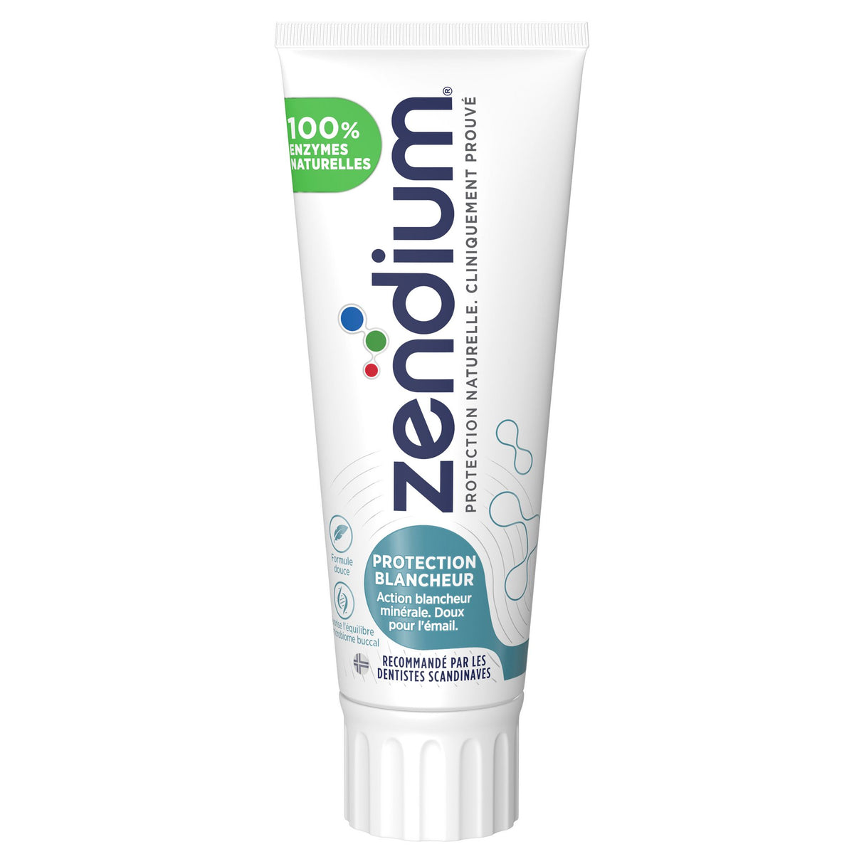 ZENDIUM Dentifrice Protection Blancheur 75 ml