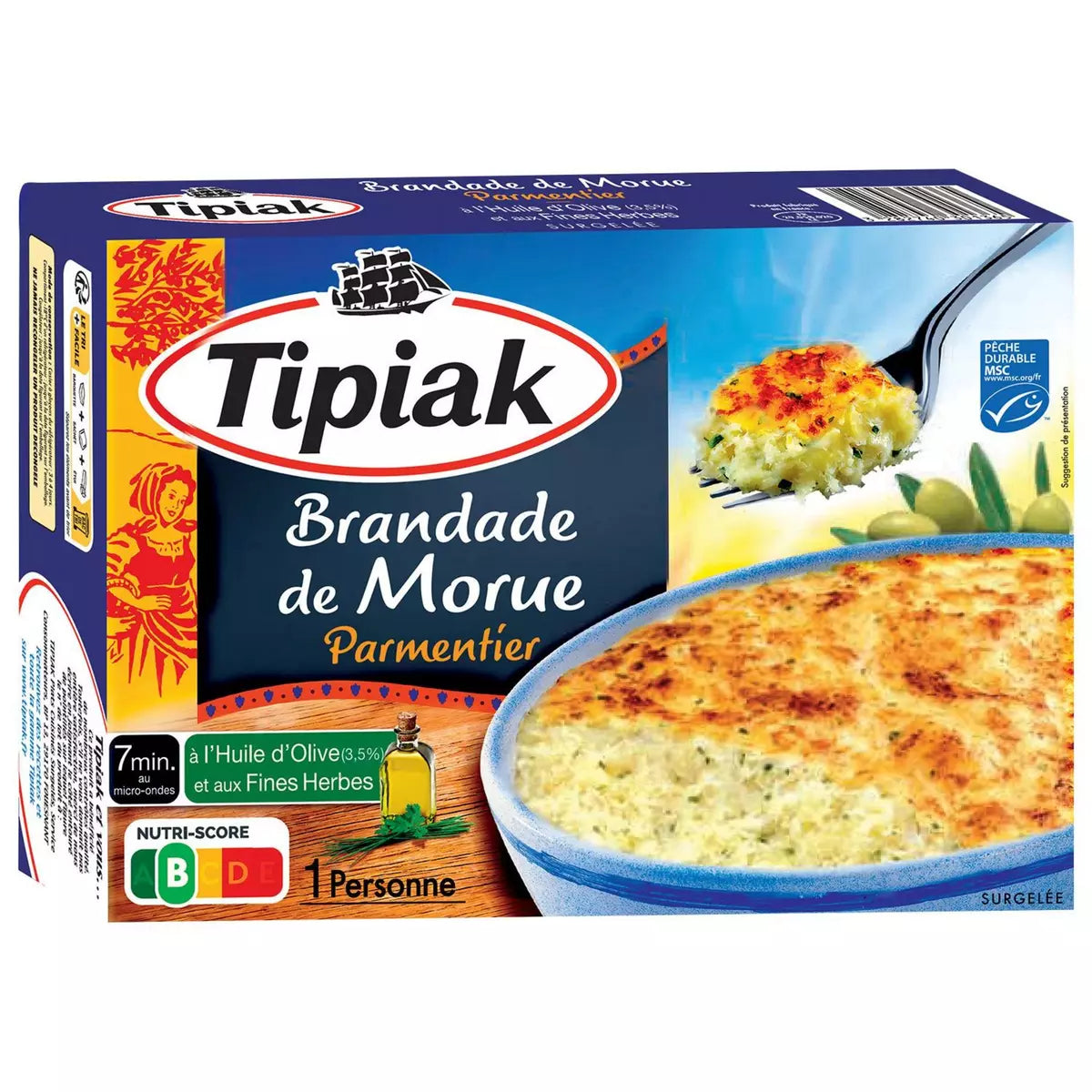 TIPIAK Brandade de Morue 310 g