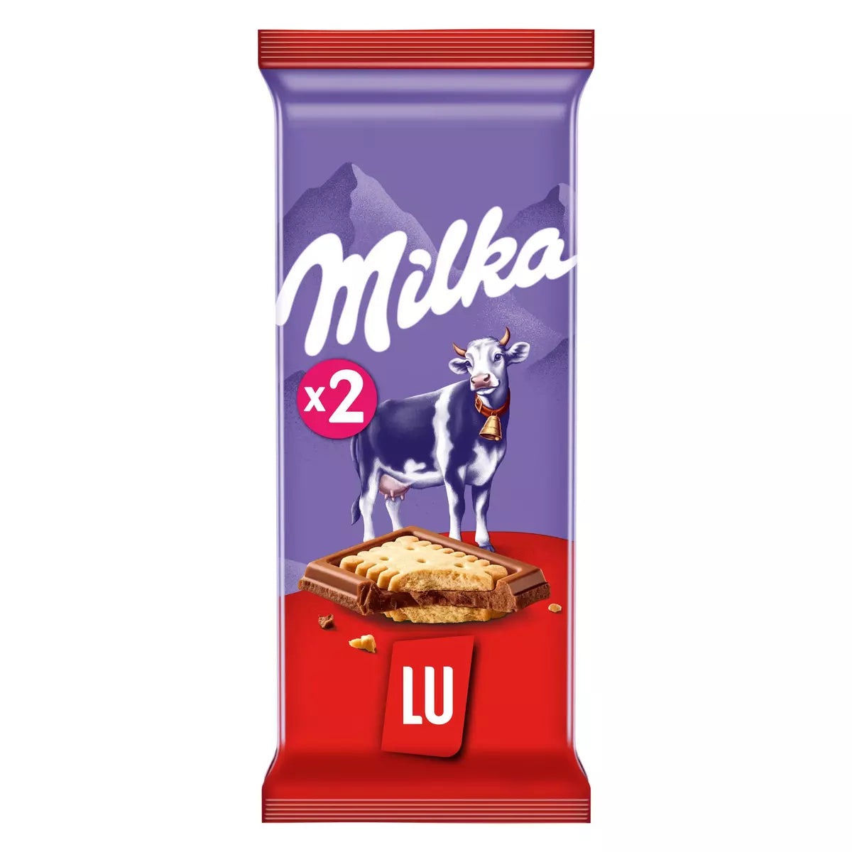 MILKA Lu Lot de 2 174g