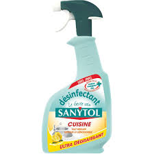 SANYTOL Nettoyant Désinfectant Cuisine 500 ml