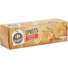 CARREFOUR Sprits Cookies au Beurre 400 g