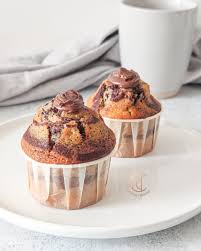 MANDUL Muffins Marbrés Fourrés Chocolat-Noisettes 360 g