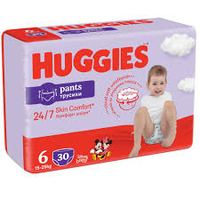 HUGGIES Pants Couches-Culottes Taille 6 15-25kg Pack de 38