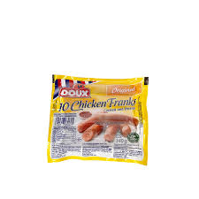 VOLAILLE Saucisses de Poulet Brésil 10 Pièces 340g