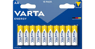 VARTA Piles Alcalines Energy AA 1,5V x10