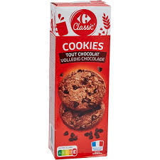 CARREFOUR Cookies Tout Chocolat 2x200g