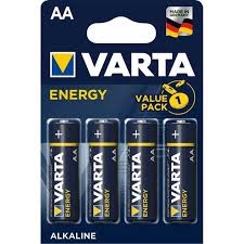 VARTA Piles Alcalines Energy AA 1,5V x4