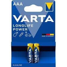 VARTA Piles Alcalines Longlife Max Power AAA 1,5V x2