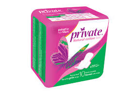 SANITA PRIVATE Serviettes Hygiéniques Maxi x10