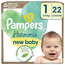 PAMPERS Harmonie Couches Taille 1 x22