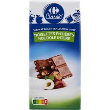 CARREFOUR Chocolat au Lait Noisettes 3x100g