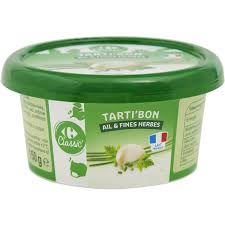 CARREFOUR Fromage à Tartiner Ail et Fines Herbes 150g