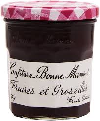 BONNE MAMAN Confiture Fraises-Groseilles 370g