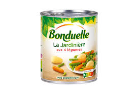 BONDUELLE Jardinière aux 4 Légumes Boîte 4/4