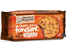 MICHEL & AUGUSTIN Super Cookies Cœur Fondant Choco-Pécan-Caramel 180g