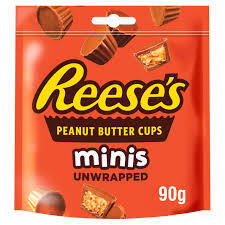 REESE'S Mini Cups Beurre de Cacahuète 90g