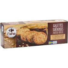 CARREFOUR Galettes à l'Avoine Chocolat Noir 150 g