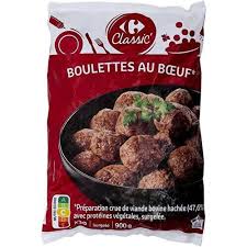 CARREFOUR CLASSIC Boulettes de Boeuf 900 g