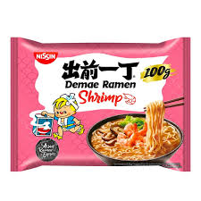 NISSIN Demae Ramen Saveur Crevettes 100 g