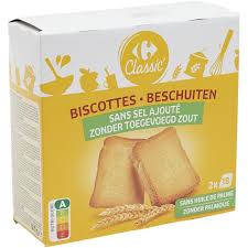 CARREFOUR Biscottes Sans Sel 300g