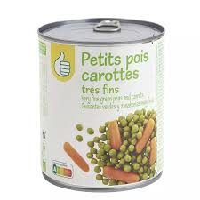 TAN Petits Pois et Carottes Conserve 425g