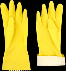 POL HOP Gants de Ménage Protect Latex Taille L