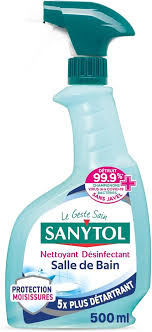 SANYTOL Nettoyant Désinfectant Salle de Bain 500 ml