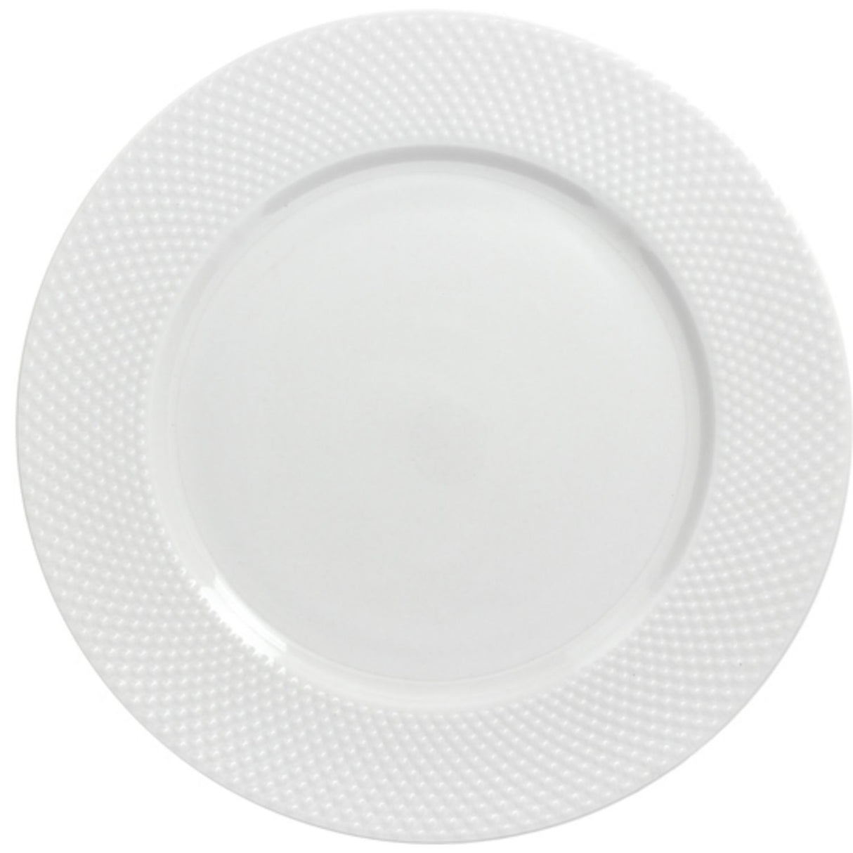 NADIR Lot de 12 Assiettes Blanches 27 cm