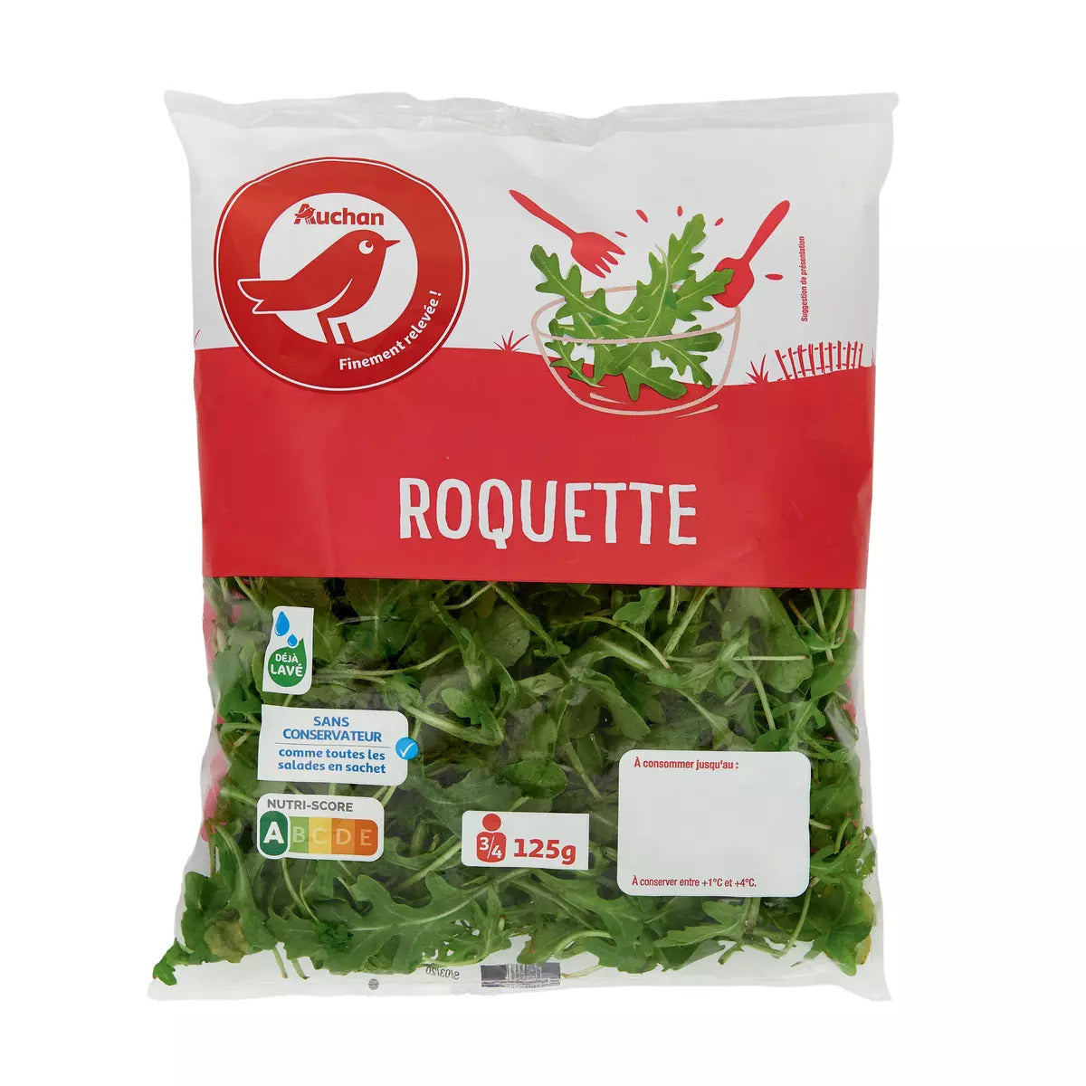 ATLANTIC Salade Roquette Import par Avion France 125g