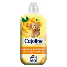 CAJOLINE Adoucissant Fraîcheur Ensoleillée 60 Lavages 1.38L