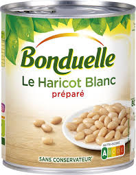 BONDUELLE Haricots Blancs Préparés 800 g