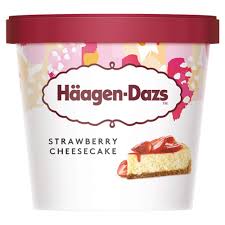 HÄAGEN-DAZS Mini Coupe Strawberry Cheesecake 24 x 95 ml