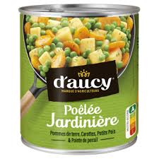 D'AUCY Jardinière de Légumes Poêlée 400 g