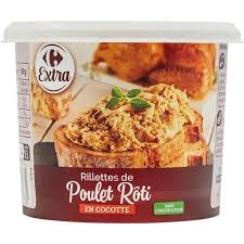 CARREFOUR Rillettes de Poulet 220 g