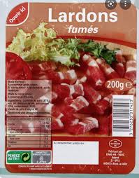 CHARCUTERIE Lardons Fumés 200g Surgelés