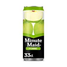 MINUTE MAID Jus de Pomme Canette 33cl