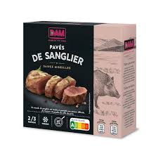 DAM Pavés de Sanglier 250g Sous Vide Surgelés