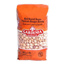 GARDENIA Haricots Rouges Ronds 907g