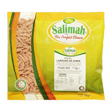 SALIMAH Lardons de Dinde Fumés Halal 1 kg