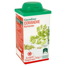 CARREFOUR Coriandre Surgelée 50g